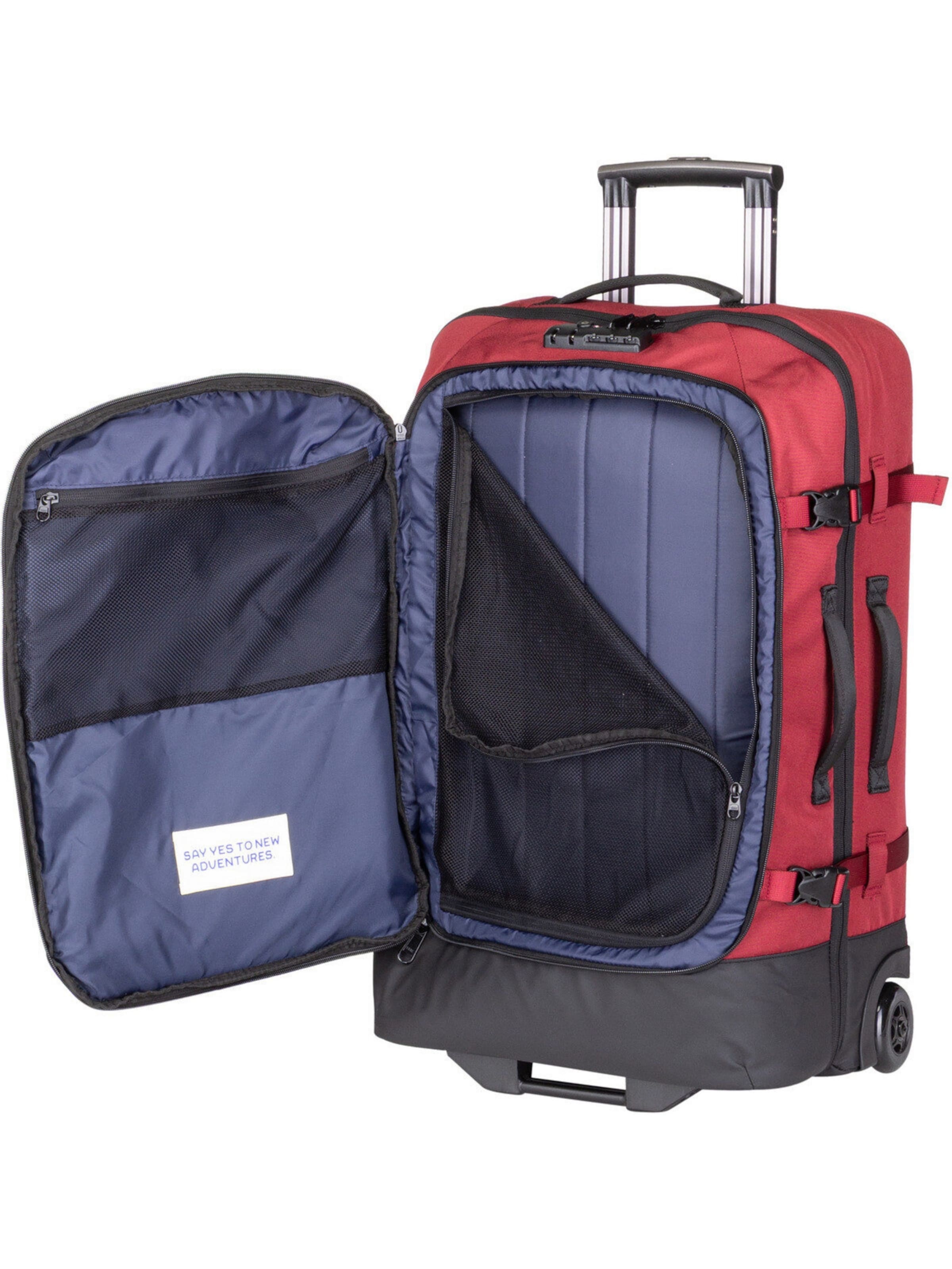 Cabaia Cart 'Soft Suitcase Medium' in Red