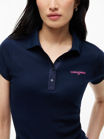 Tommy Jeans Poloshirt in Blau