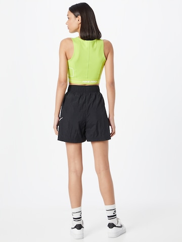 Nike Sportswear Wide leg Παντελόνι σε μαύρο