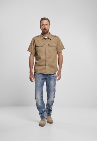 Comfort fit Camicia di Brandit in marrone