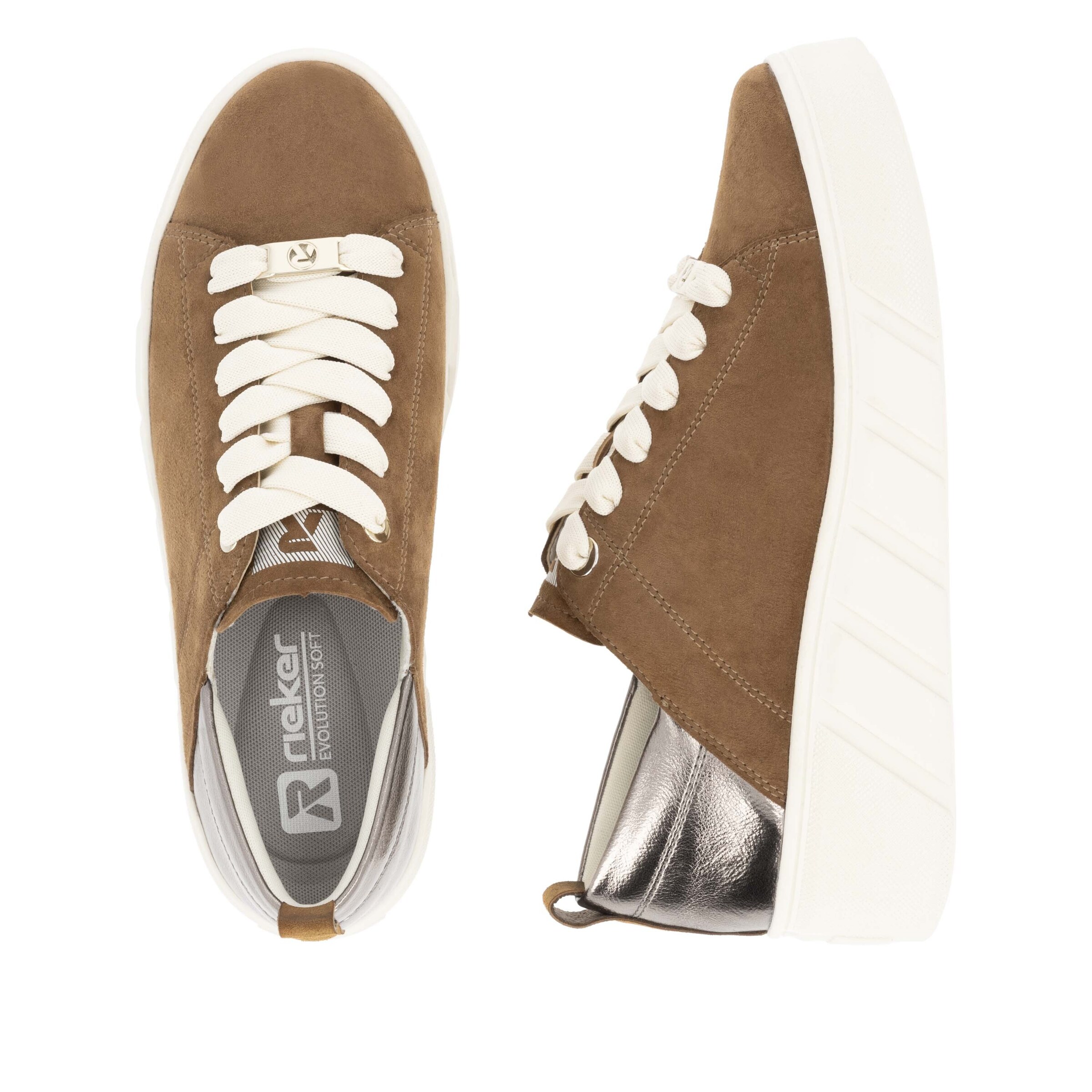 Rieker Sport Sneakers in Brown