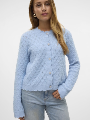VERO MODA Knit cardigan in Blue