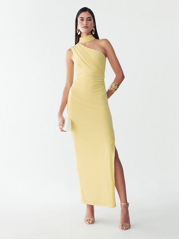 BWLDR Kleid 'Annie' in Gelb: Vorderseite