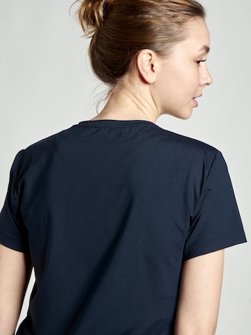 SPORTKIND Performance shirt 'Loose Fit Short Sleeve Shirt' in Blue