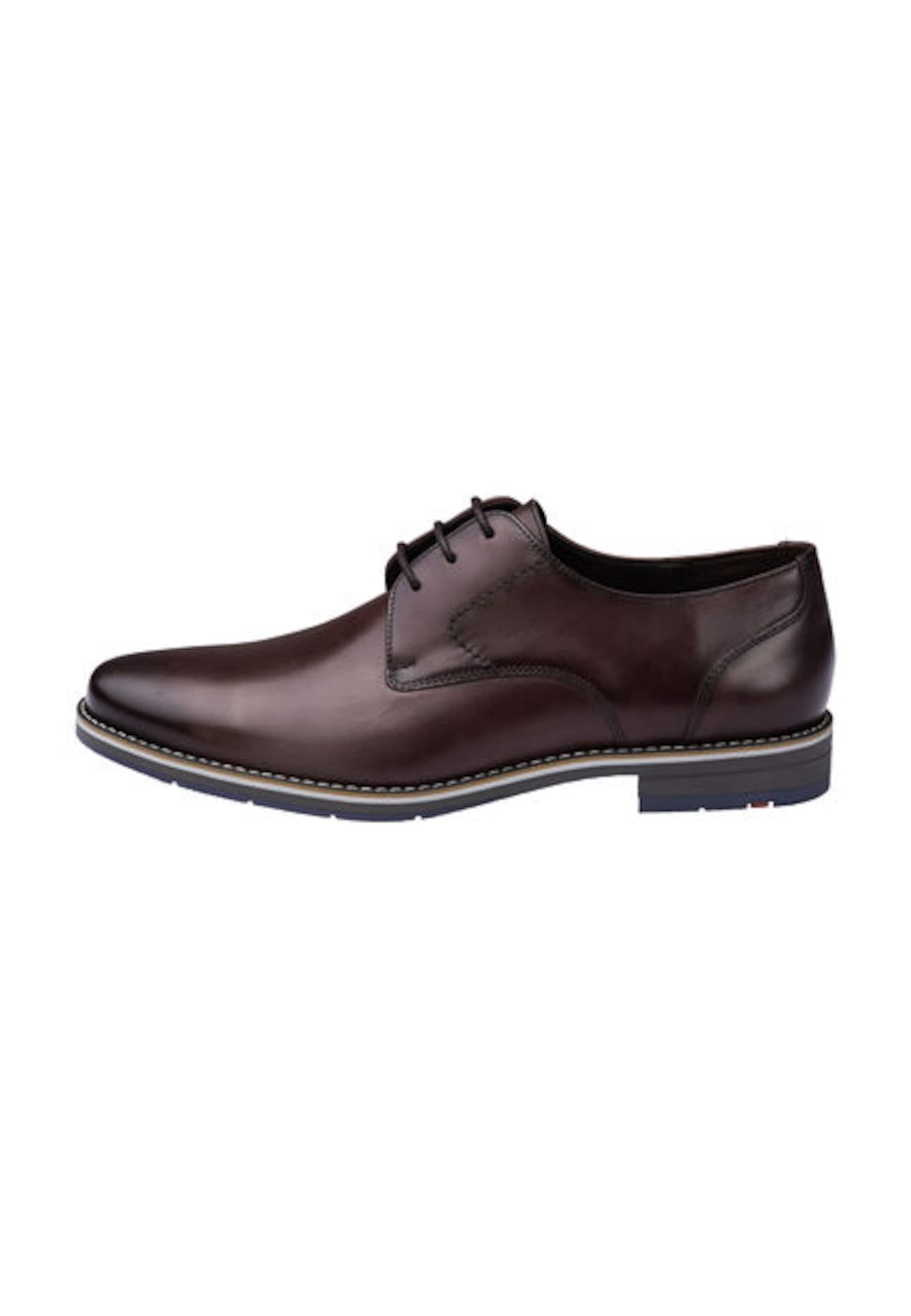 Chaussure à lacets LLOYD en marron : devant