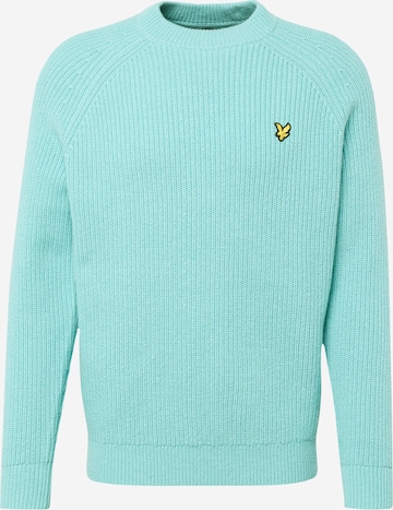 Lyle & Scott Trui in Groen: voorkant