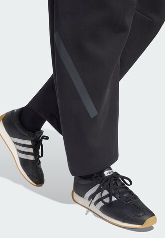 ADIDAS SPORTSWEAR - Loosefit Calças de desporto 'Z.N.E.' em preto
