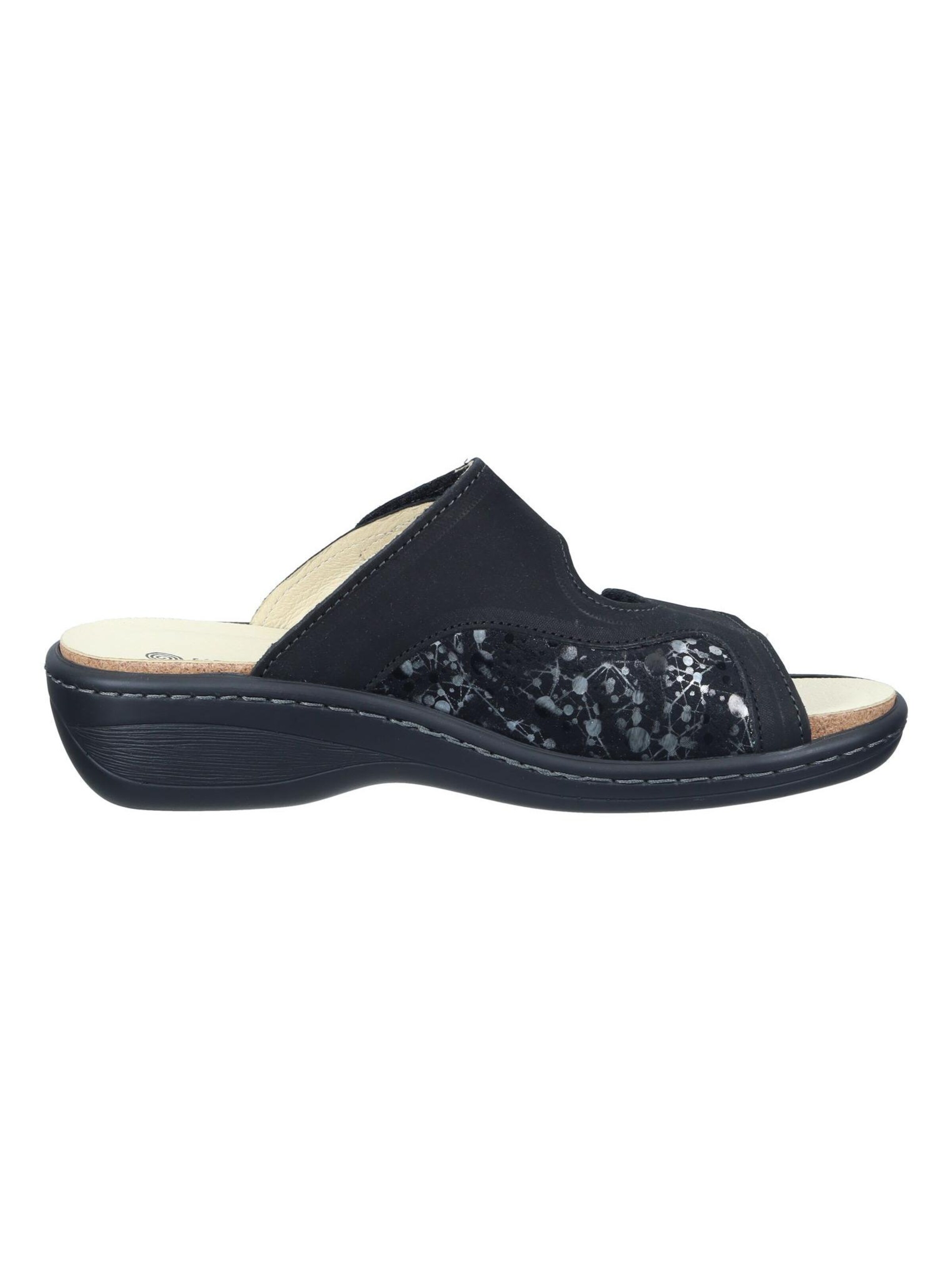 DR. BRINKMANN Mules 'CHELVA' in Black
