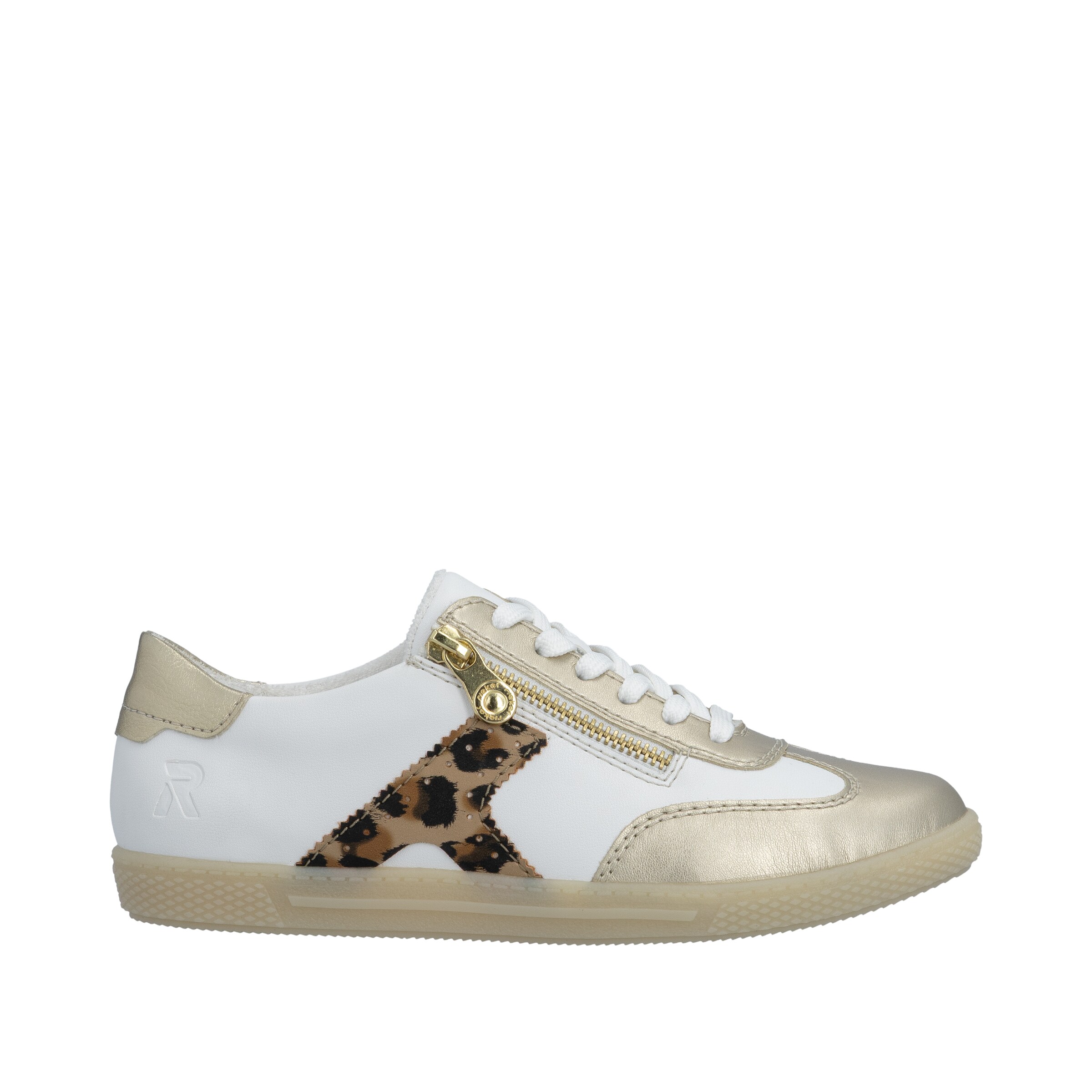 Baskets basses Rieker en blanc