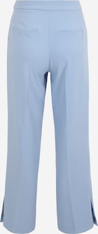 OBJECT Petite Loosefit Kalhoty s puky 'SIGRID' – modrá