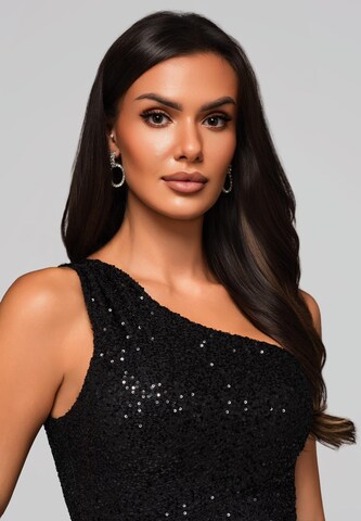 Ombre Avondjurk in Zwart