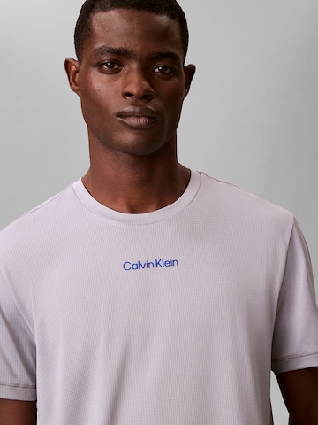 T-Shirt Calvin Klein Sport en blanc