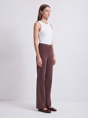 Mavi Flared Jeans in Brown