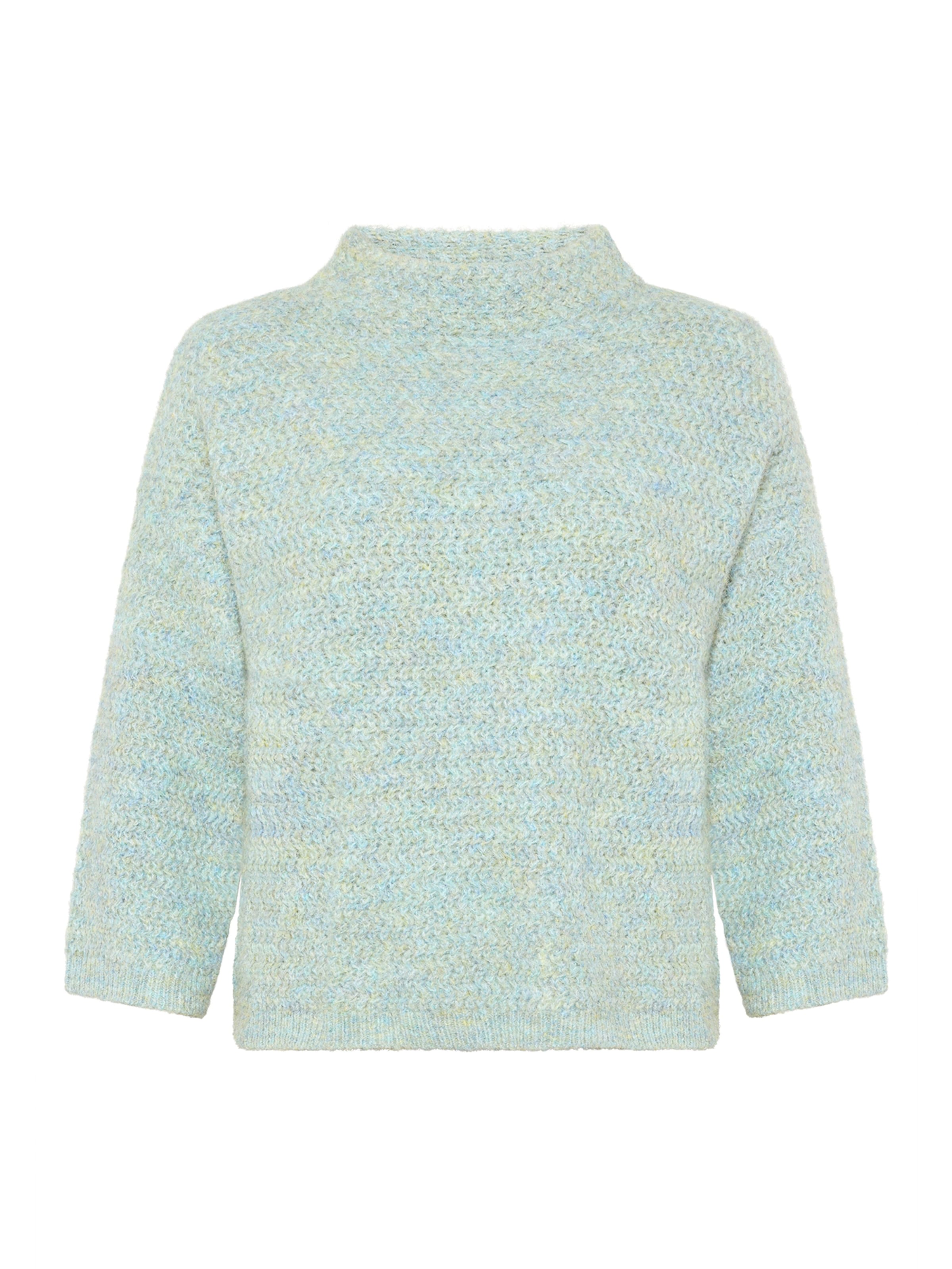 Cartoon Trui in Blauw: voorkant