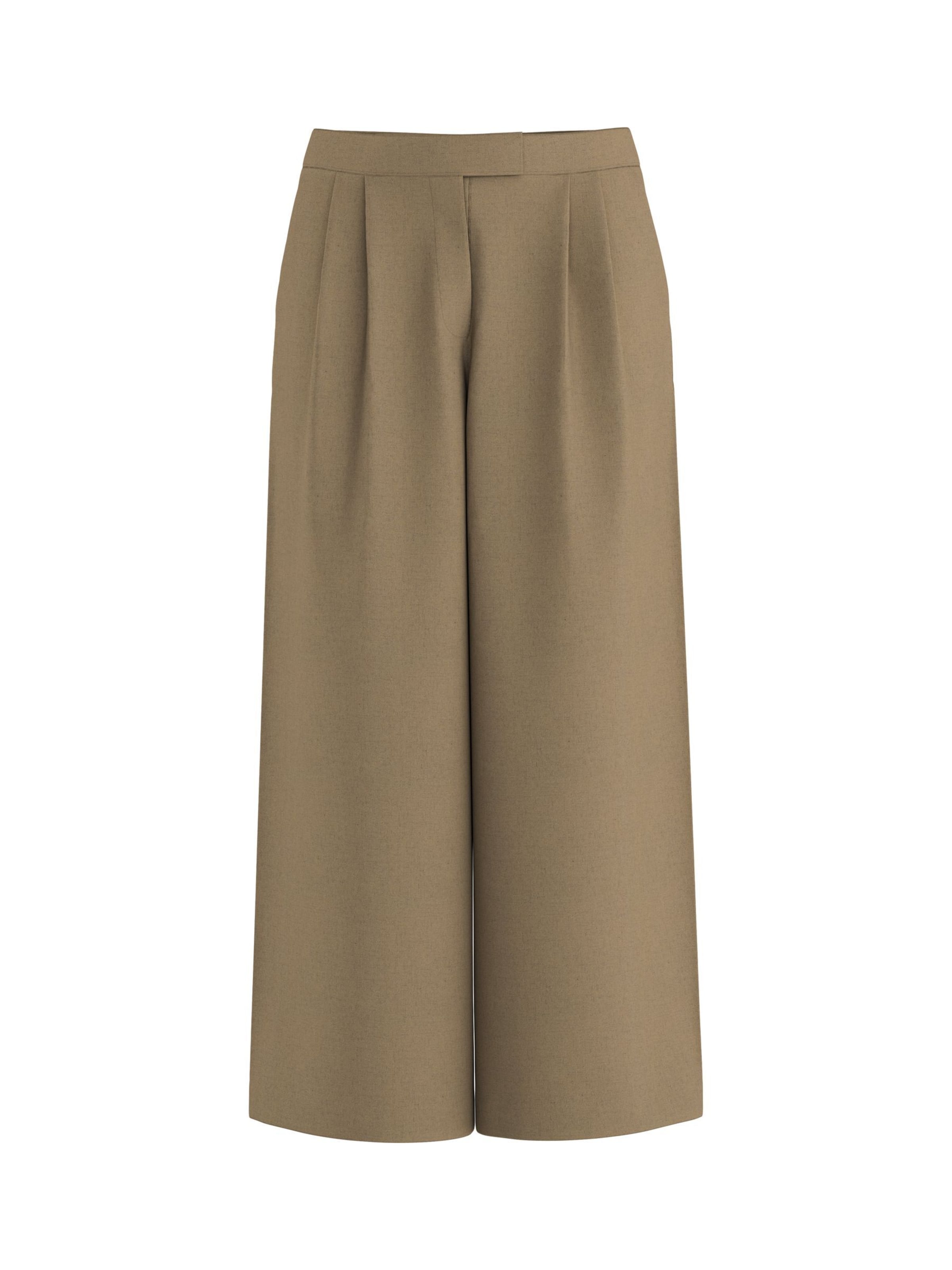 HYPEDROP - regular Pantalón en marrón: frente