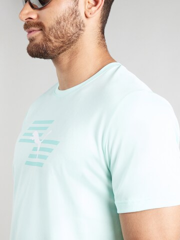 PUMA Функционална тениска 'Puma x Hyrox' в зелено