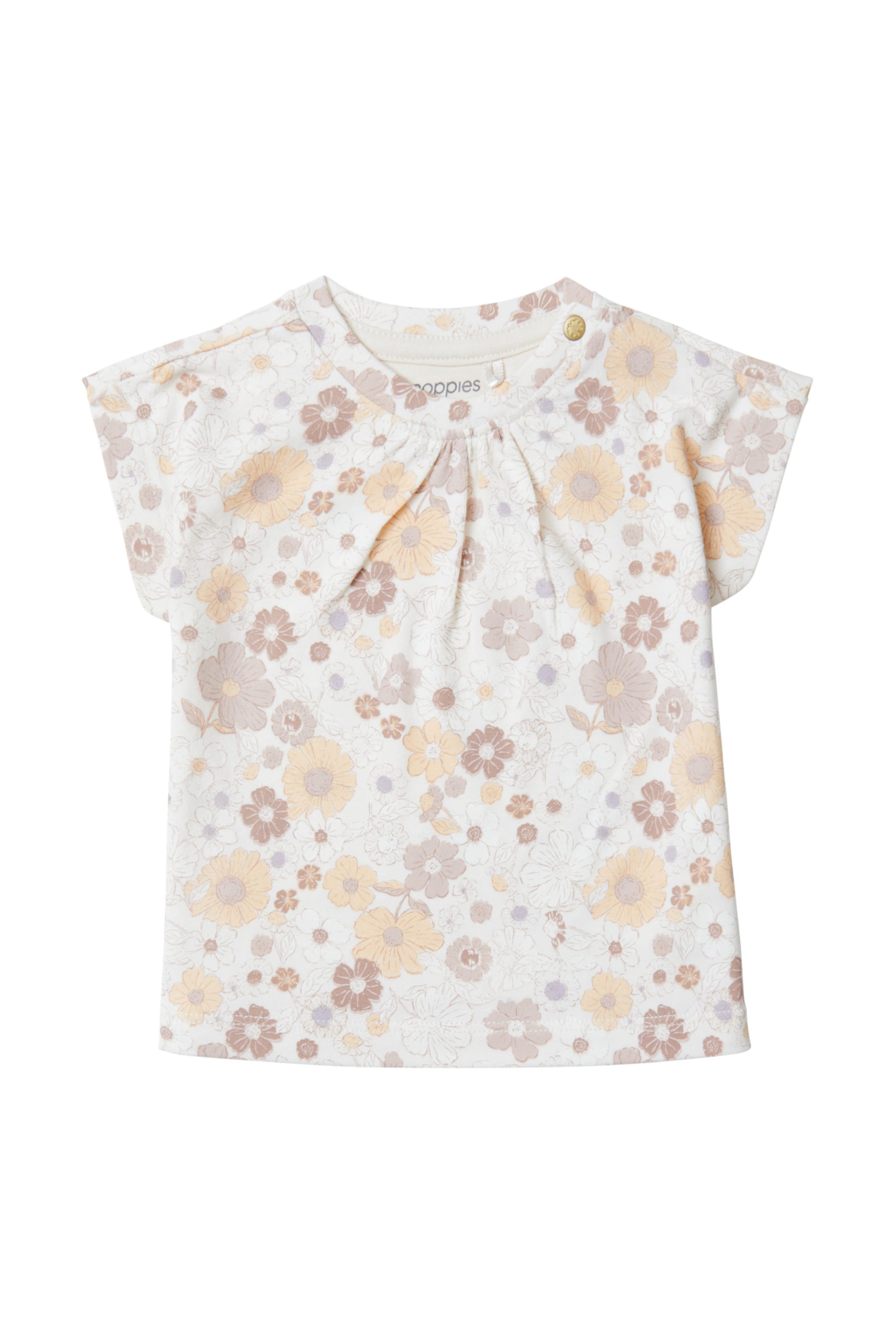 Noppies Shirt 'Camas' in Wit: voorkant