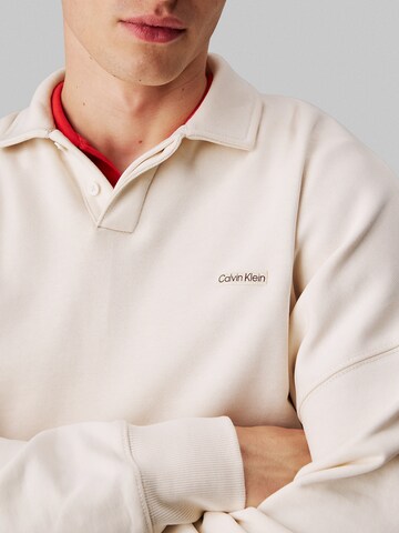 Calvin Klein Jeans Sweatshirt in White