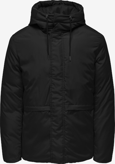 Only & Sons Lagana parka 'Odin' veličine L u crna, Pregled proizvoda