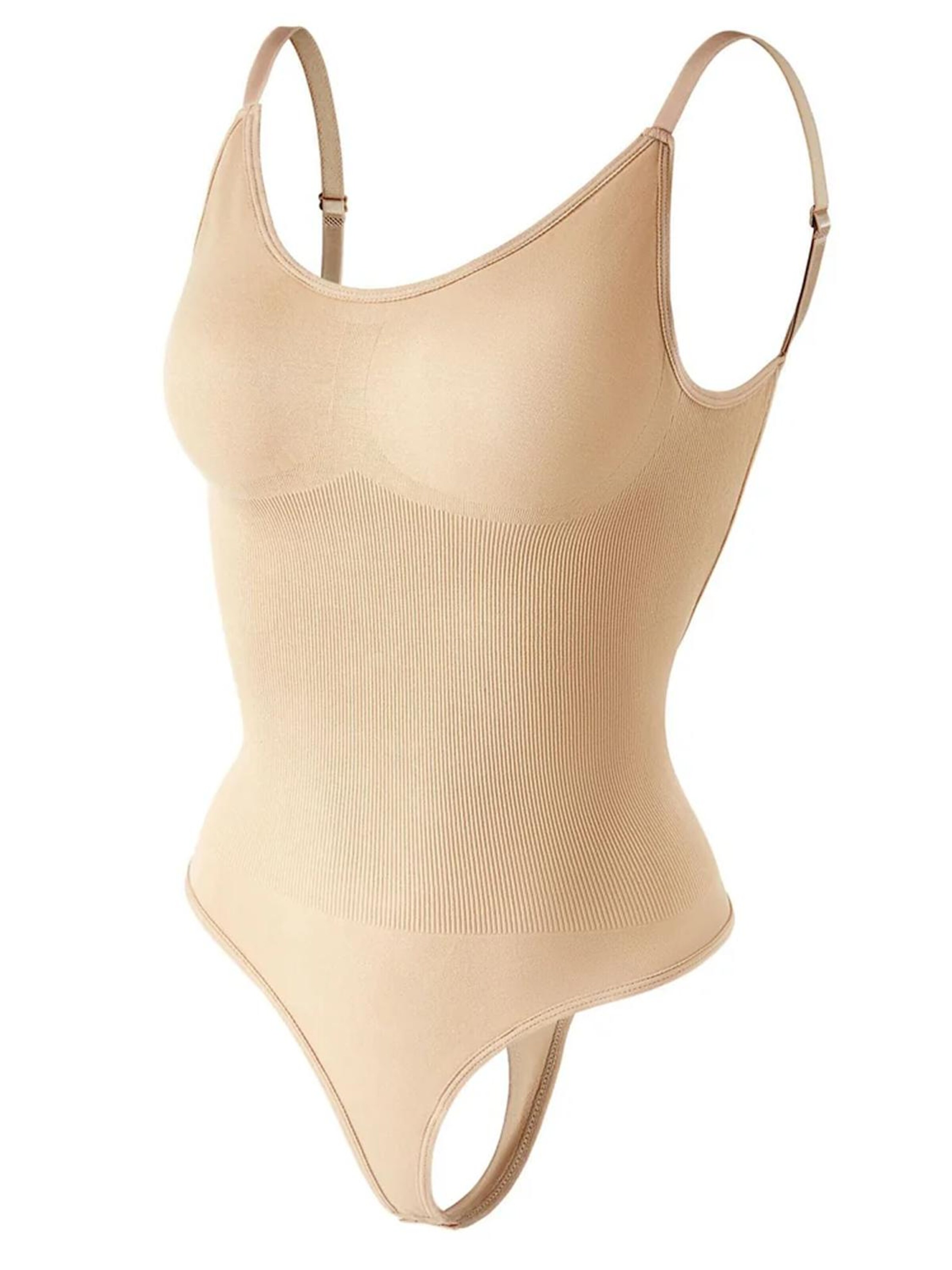 Shapetape Shapingbody 'Body met Lage Rug Met String' in Beige