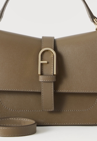 FURLA Handbag 'FLOW MINI' in Grey