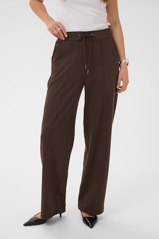 Kaffe Loosefit Hose 'Jenny' in Braun: Vorderseite