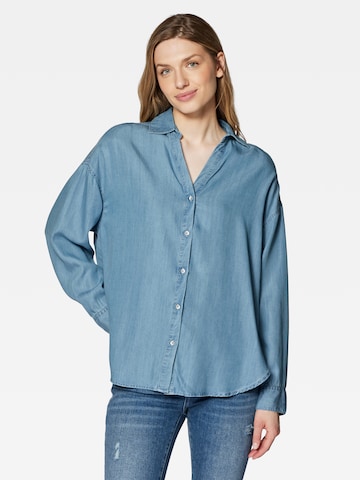 Mavi Blouse in Blue: front