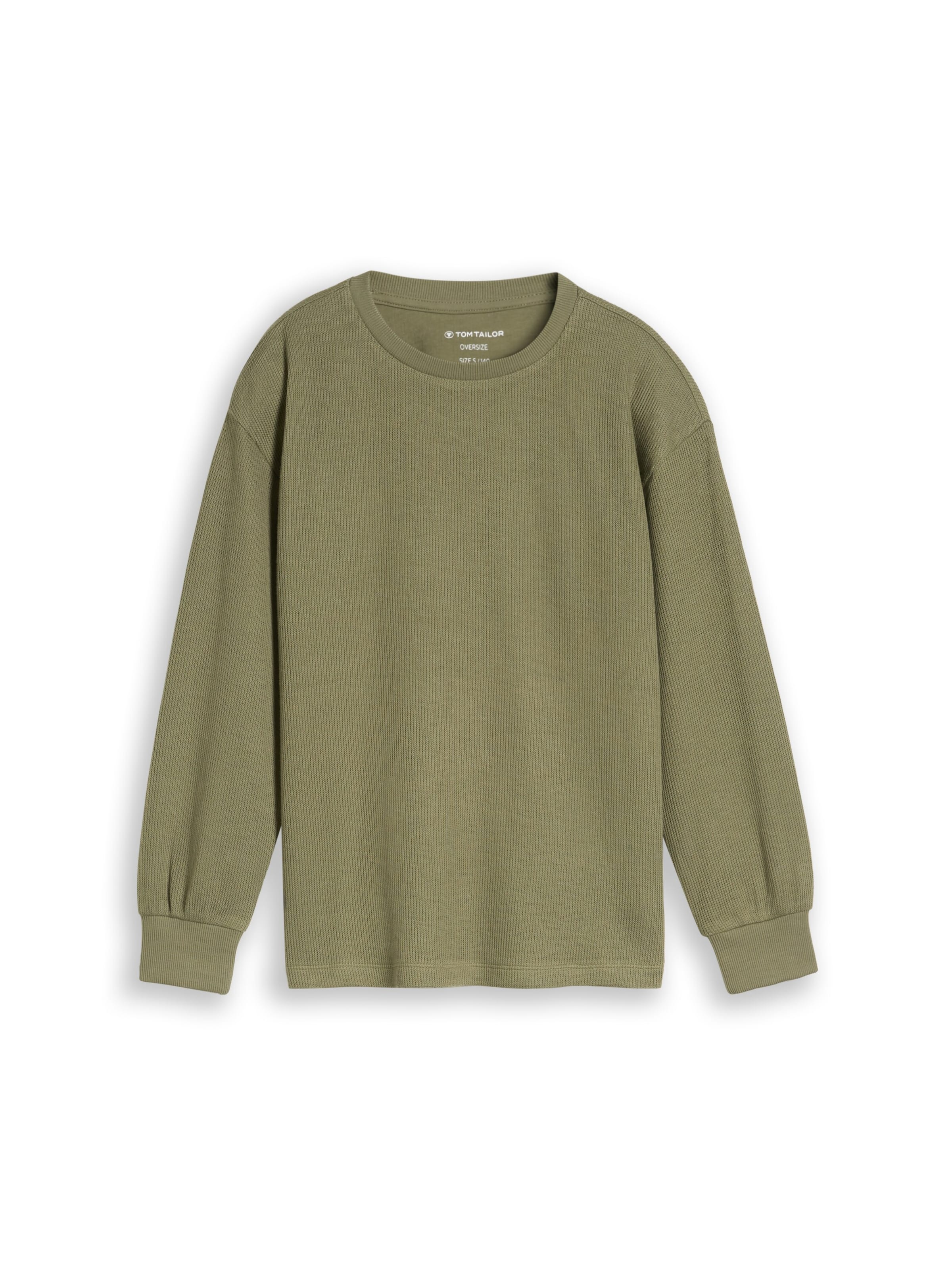 TOM TAILOR Shirt in Green: front