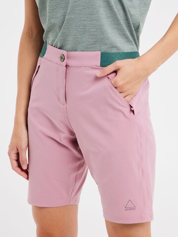 PROTEST Regular Trousers 'PRTACACIA' in Purple