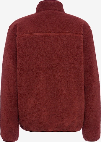 DICKIES Fleece Jacket 'Mount Hope' in Red