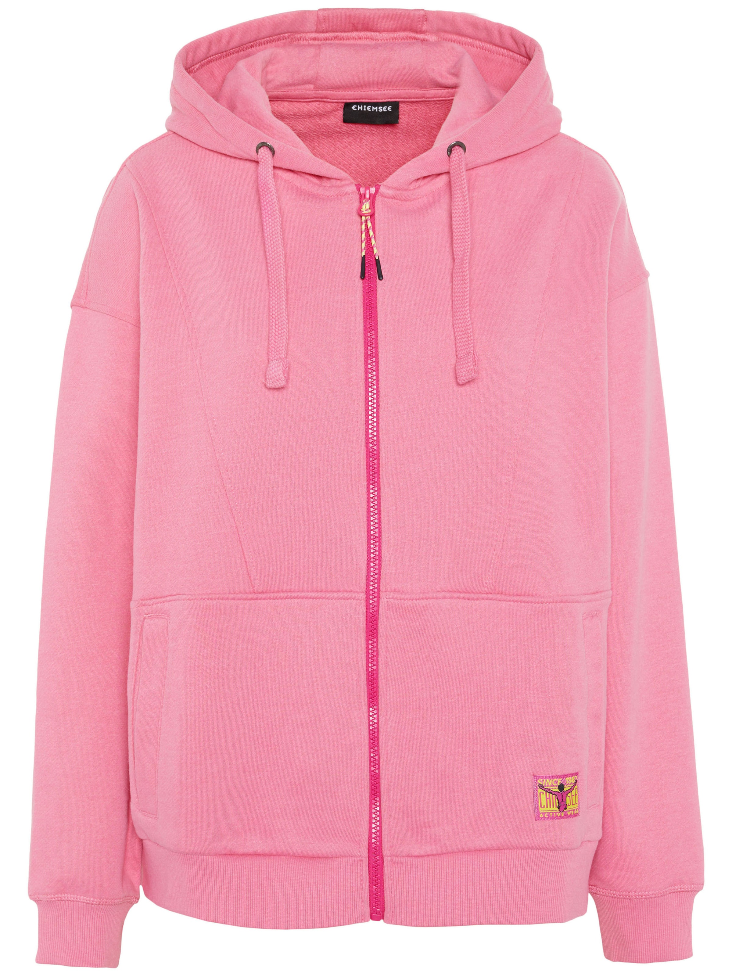 CHIEMSEE Sweatjacke in Pink: Vorderseite