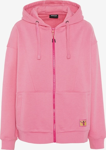 CHIEMSEE Sweatjacke in Pink: Vorderseite