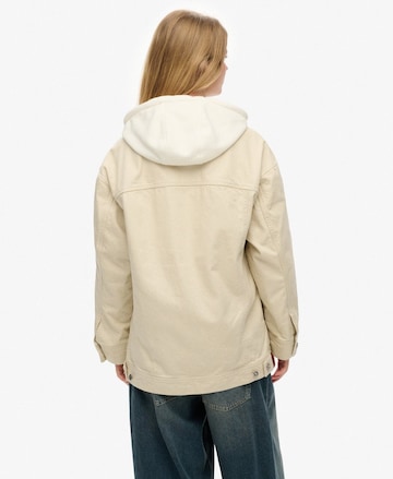 Veste mi-saison Superdry en beige