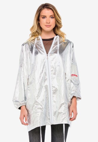 CIPO & BAXX Anorak in Silber: Vorderseite