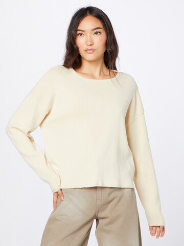 JAN 'N JUNE Pullover (GOTS) in Beige: predná strana