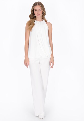 DreiMaster Klassik - Blusa en blanco