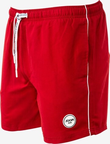 JOOP! Jeans Regular Board Shorts in Red