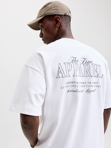 JACK & JONES Trikot 'JJEBARRON STUDIO' – bílá