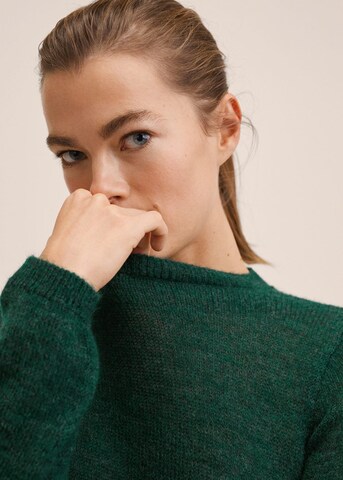 MANGO Sweater 'Nube' in Green