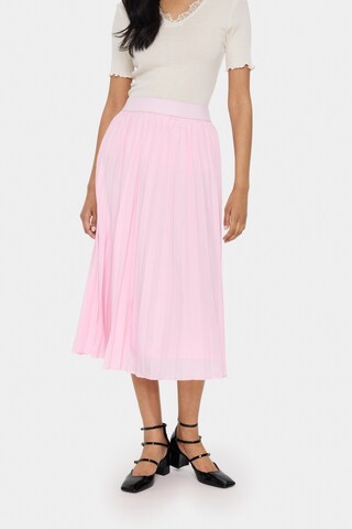 Jupe 'Louise' SAINT TROPEZ en rose : devant
