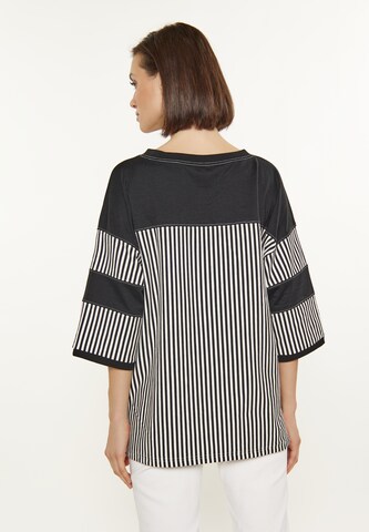 Usha Shirt 'Fashion Look' in Zwart
