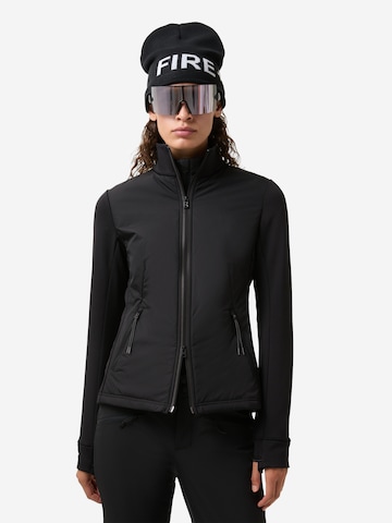 Bogner Fire + Ice Outdoorjacke 'Hedda' in Schwarz: Vorderseite