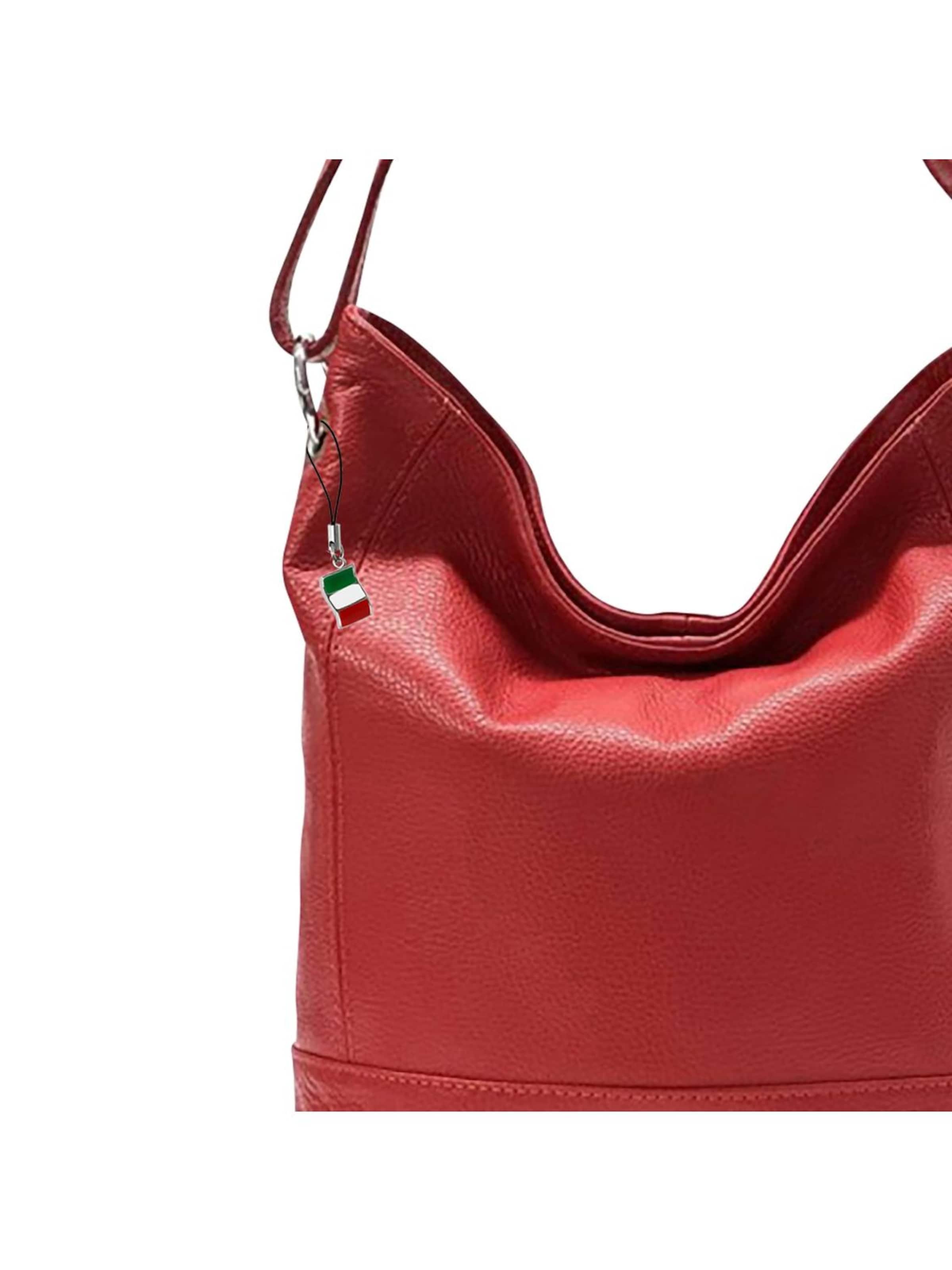Florence Shoulder Bag in Red
