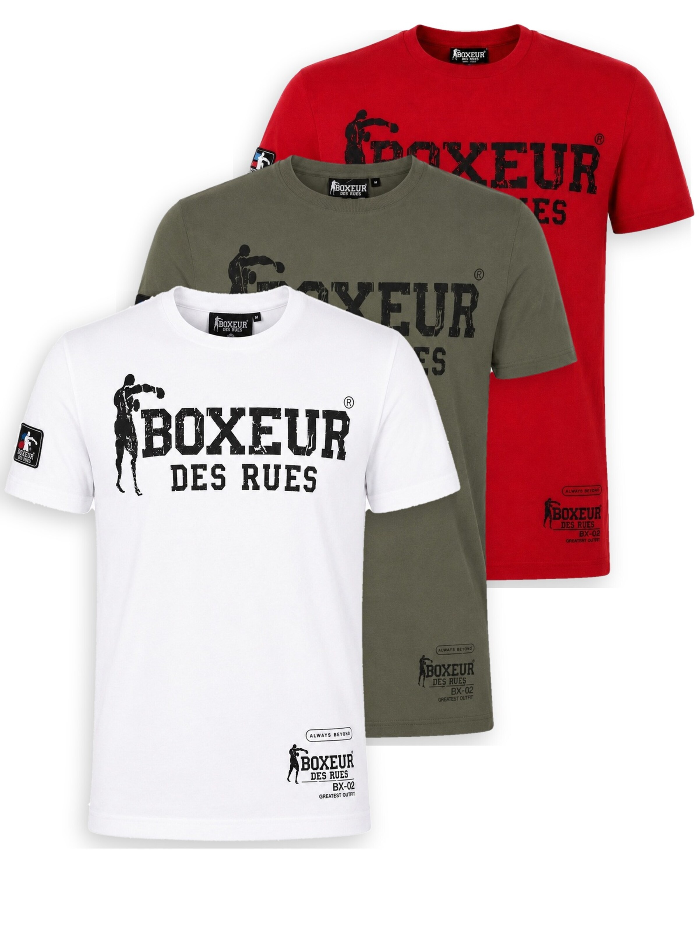 Boxeur des Rues Shirt‌‌‌ in M in mischfarben, Produktansicht