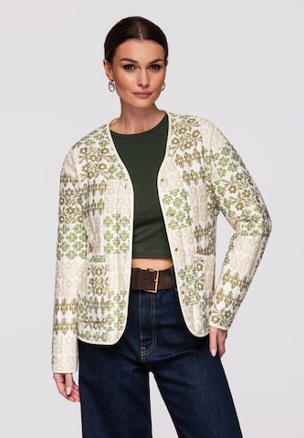 Ombre Between-season jacket in White