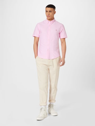 Polo Ralph Lauren Slim fit Button Up Shirt in Pink