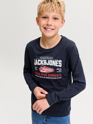 Jack & Jones Junior Shirt in Blauw: voorkant