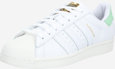 ADIDAS ORIGINALS Madalad ketsid 'Superstar' Kuld / mündiroheline / valge, Tootevaade