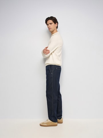 Salsa Jeans Loosefit Chino in Blauw