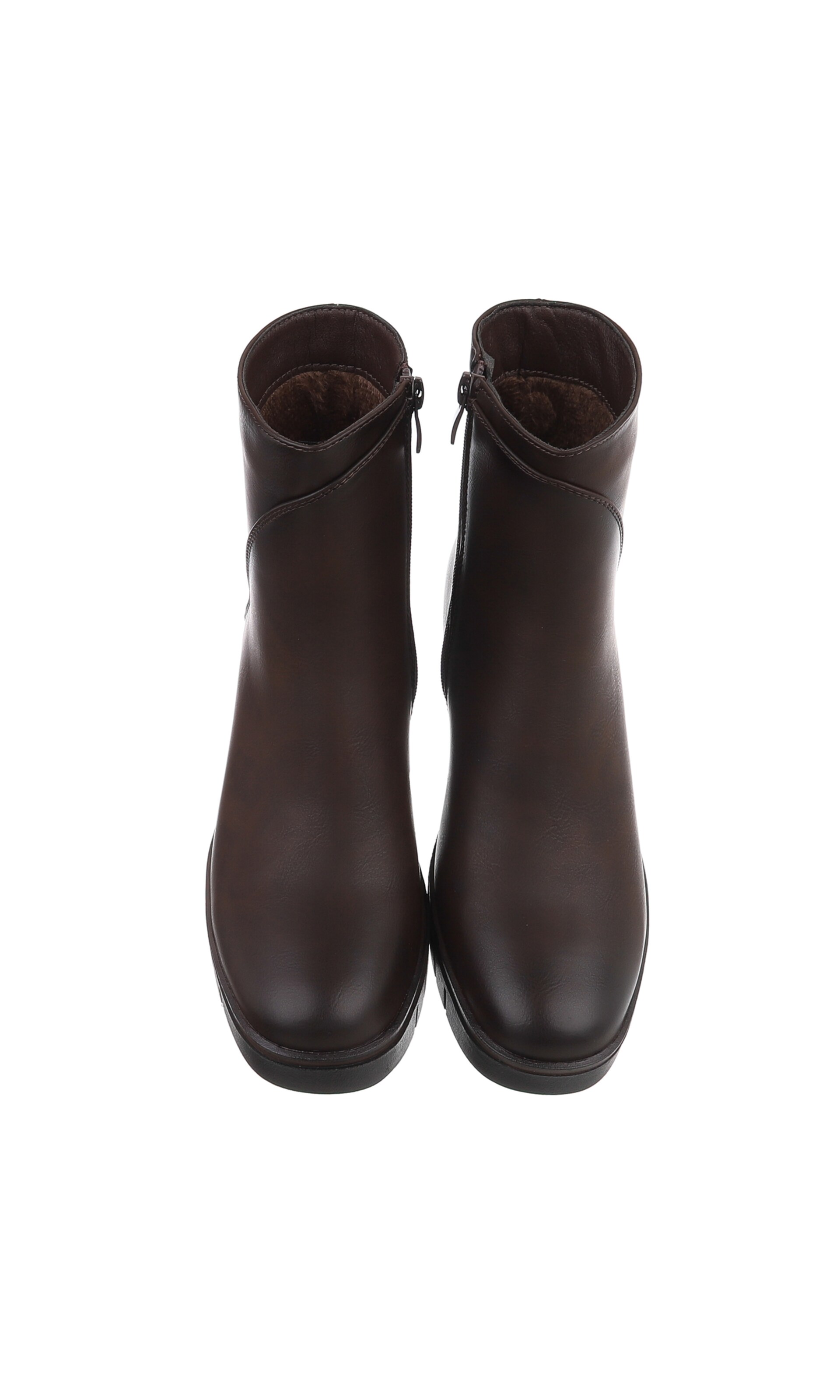 Ital-Design Stiefelette in Braun